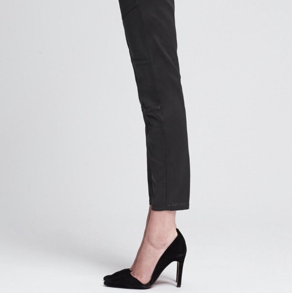 Banana Republic Factory Black Coated Skinny ankle fit jean Size 28/6R $89 NWT - Picture 3 of 16